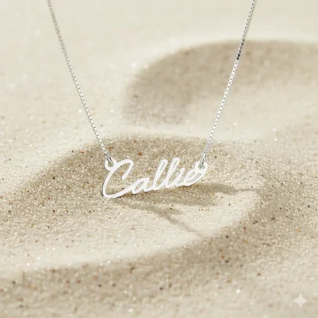 שרשרת שם מחובר באנגלית