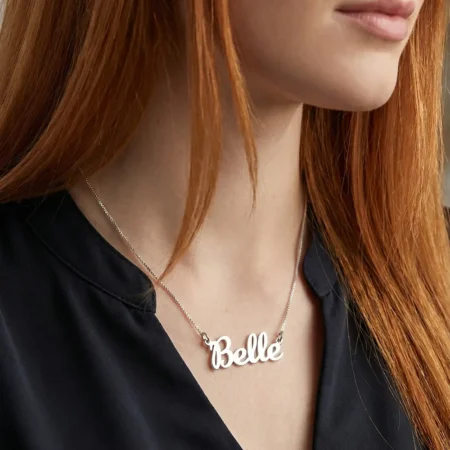 שרשרת שם Handy • כסף 925