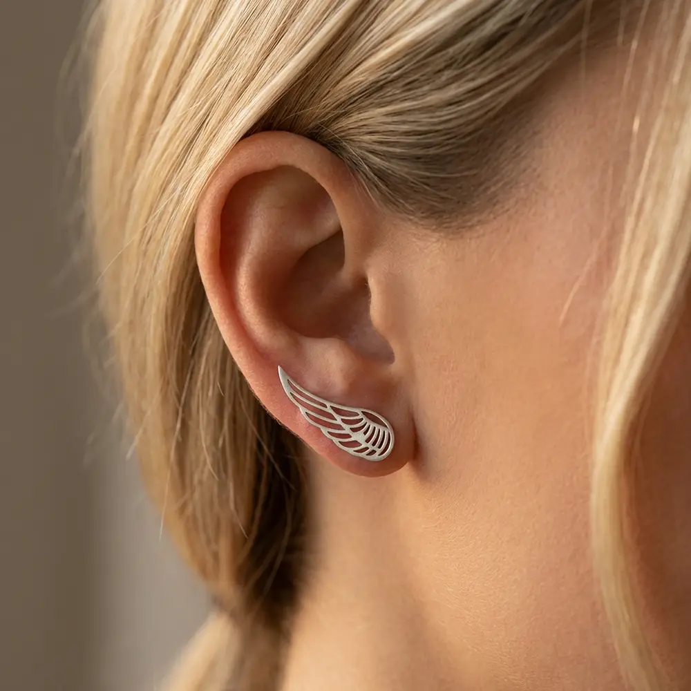 עגילי כנף מלאך