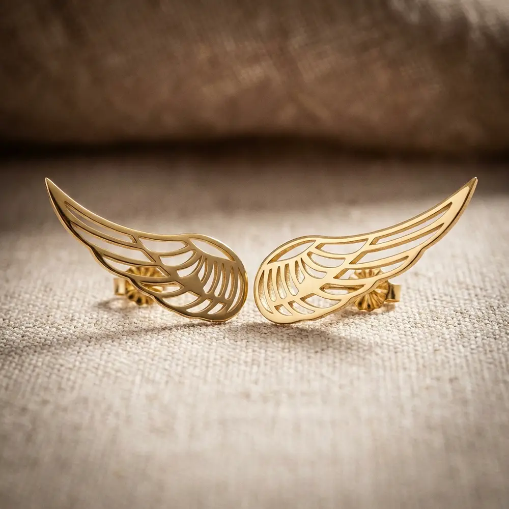 עגילי כנף מלאך