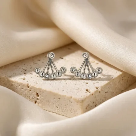 עגילי שמש זרקונים