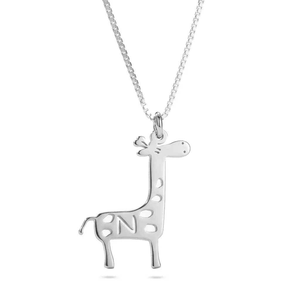 שרשרת גירפה עם אות