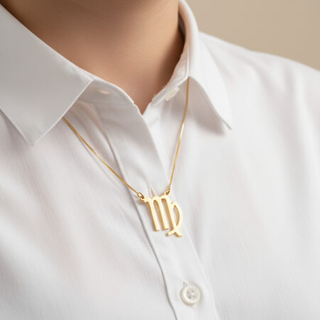 Alternative view of שרשרת מזל בתולה