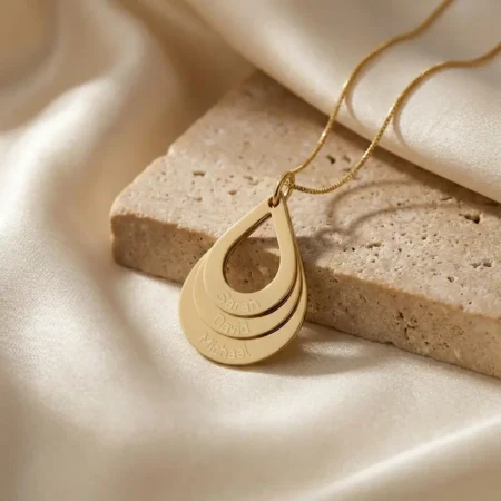 שרשרת טיפות עם שמות