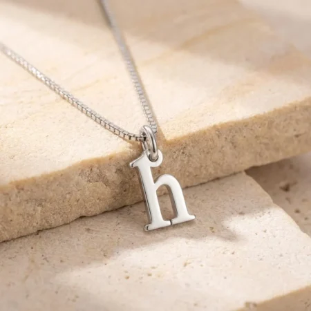 שרשרת אות אישית כסף 925