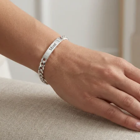 צמיד גורמט בר עם חריטה בהתאמה אישית