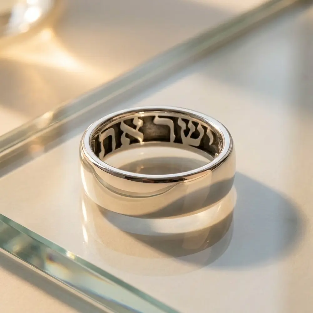 טבעת כסף 925 בעיצוב אישי