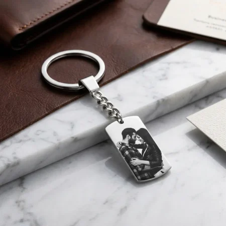 מחזיק מפתחות אישי עם תמונה