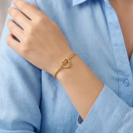 צמיד לבבות לאמא עם שמות הילדים