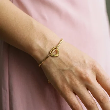 צמיד לבבות לאמא עם שמות הילדים