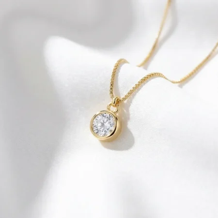 שרשרת כסף 925 עם אבן לידה לבחירה