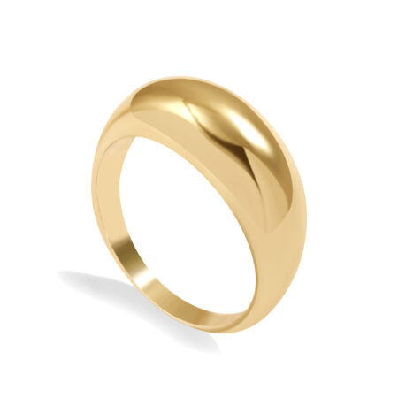 טבעת טיפה זהב