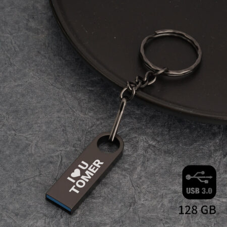 כונן נייד USB 128G עם חריטה אישית