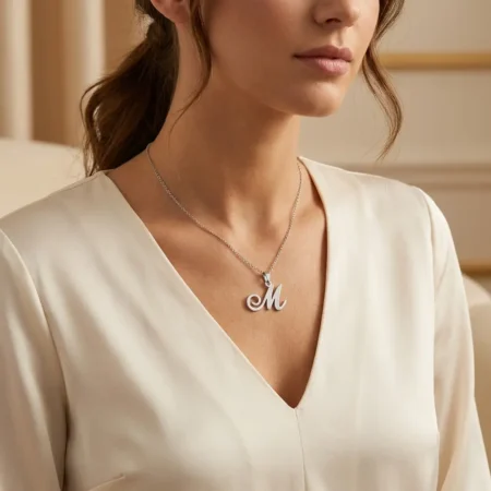 שרשרת עם אות