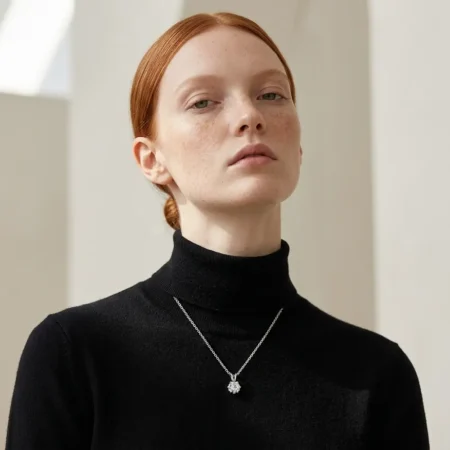 שרשרת תליון יהלום לאשה