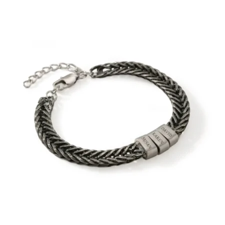 צמיד מתכת חריטות לאבא