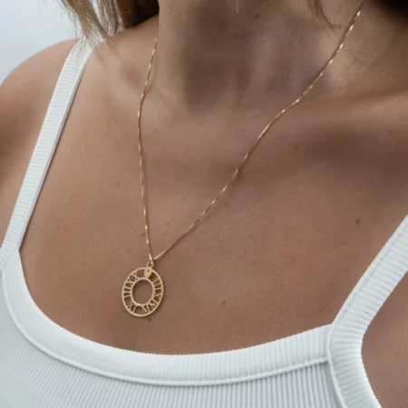 שרשרת עיגול תאריך רומי