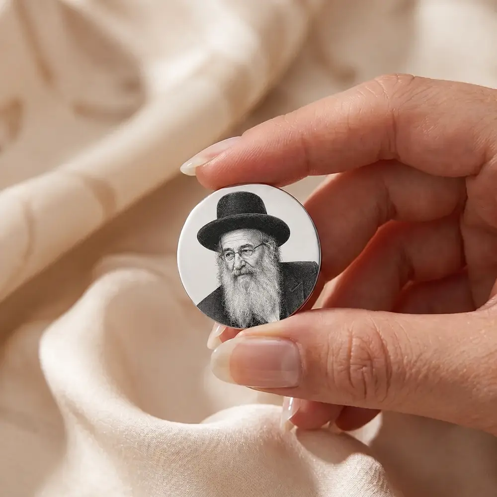 סיכת תמונה עגולה