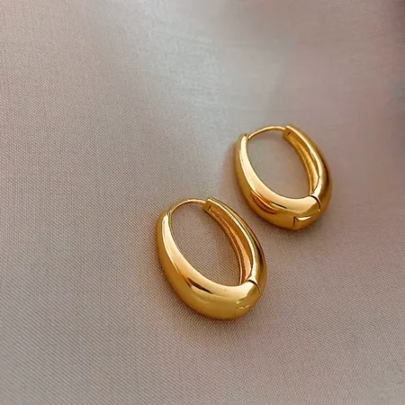 עגילי חישוק טיפה