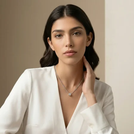 שרשרת קובן עם יהלום