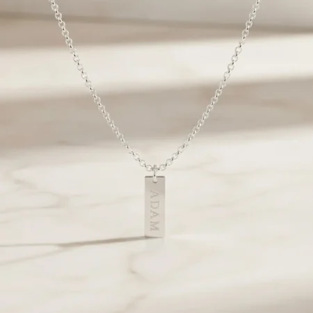 שרשרת בר עם חריטת שם