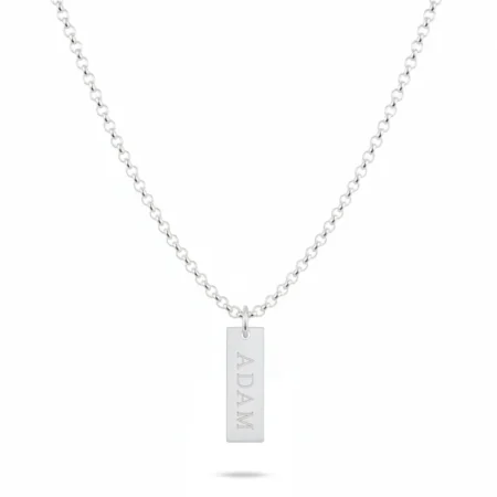 שרשרת בר עם חריטת שם