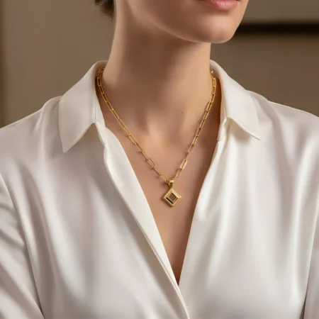 שרשרת פפר קליפ תליון ננו תנך