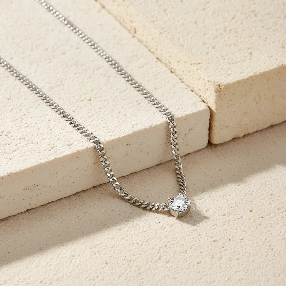 שרשרת קובן עם יהלום