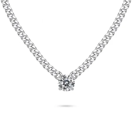 שרשרת קובן עם יהלום