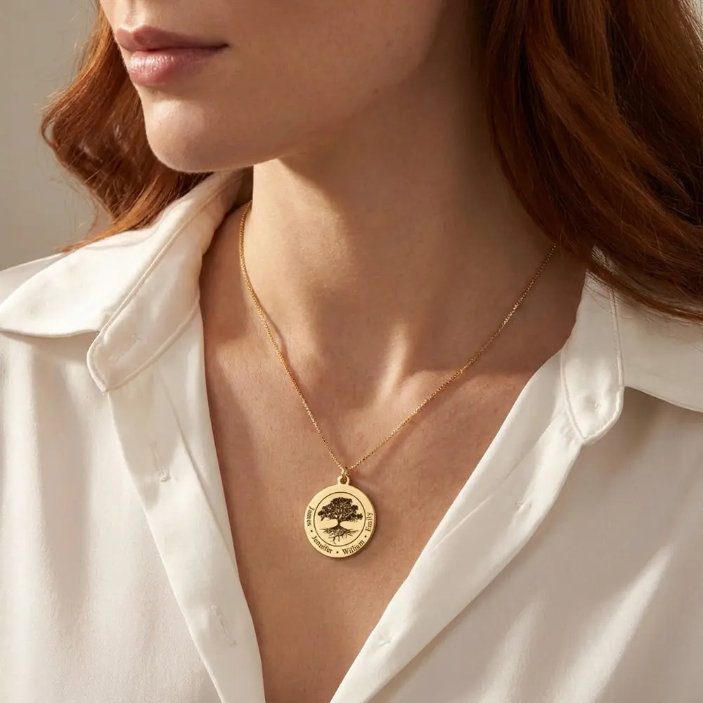 שרשרת עץ המשפחה לאמא