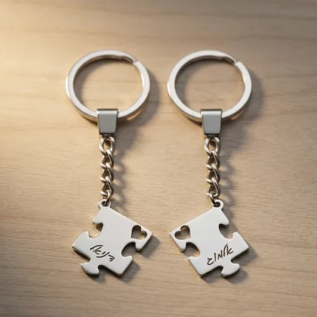 סט מחזיק מפתחות פאזל
