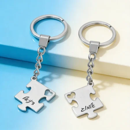 Alternative view of סט מחזיק מפתחות פאזל