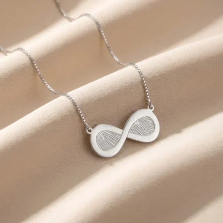 שרשרת אינפינטי 2 טביעות אצבע