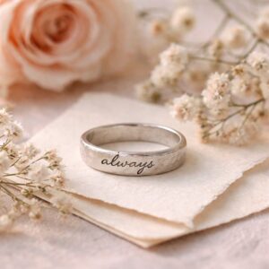 מילים של אהבה על טבעת אחת כך תבחרו את הטבעת עם החריטה המושלמת