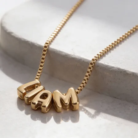 שרשרת שם אותיות בלון