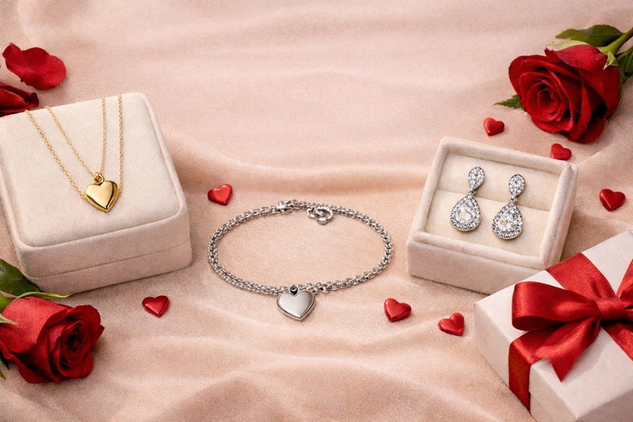 מה עדיף ליום האהבה – שרשרת, צמיד או עגילים מדריך שיעזור לך לבחור את תכשיט האהבה המושלם לפי הסגנון שלה