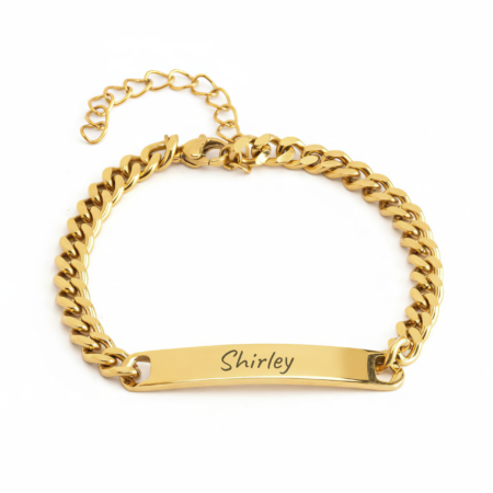 צמיד גורמט אישי עם חריטה