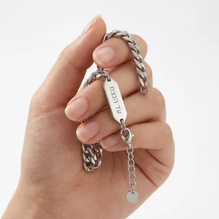 צמיד לגבר עם חריטה אישית