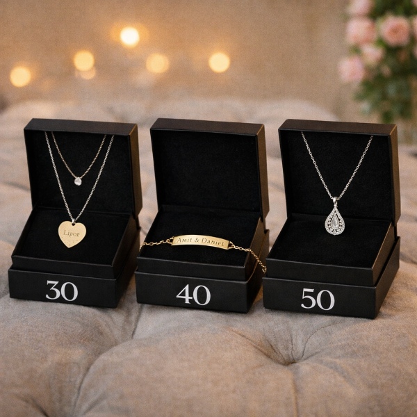 איך לבחור תכשיט ליום הולדת 30_40_50 לאישה – לפי עשור וסגנון לבוש