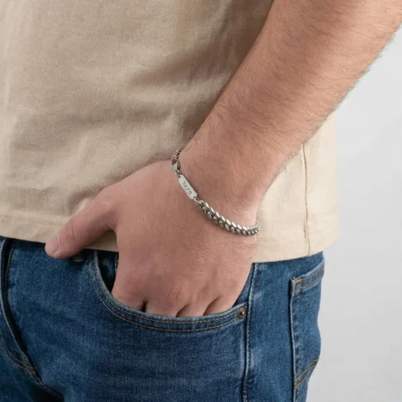 צמיד חריטה לגבר