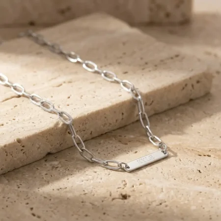 שרשרת שמות עם חריטה אישית • כסף 925