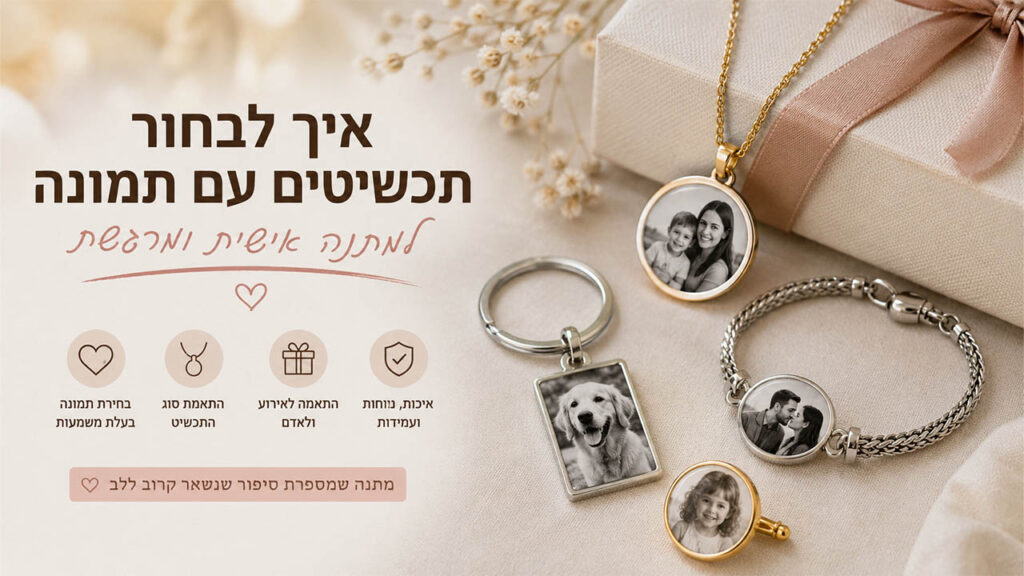 איך לבחור תכשיטים עם תמונה