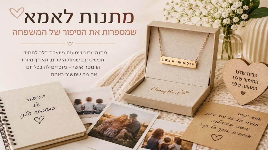 מתנות לאמא שמספרות סיפור